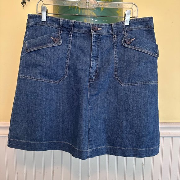 White Stag Skirts White Stag Vintage 9s Plus Size 6 Skirts Denim